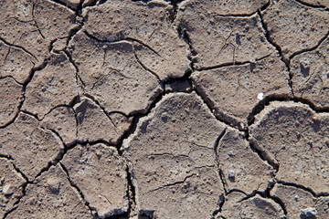 Climate warming dry chapped land