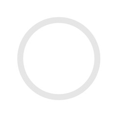white circle frame design transparent element png