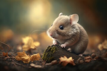little mouse. Generative AI