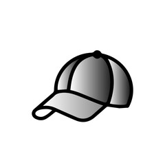 baseball cap isolated on white