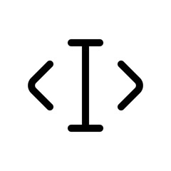 Editable edit text vector icon. Part of a big icon set family. Perfect for web and app interfaces, presentations, infographics, etc