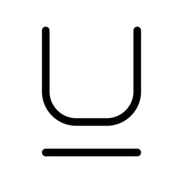 recommend clip art: editable underline text format vector icon. part of a big icon set family. perfect for web and app interfaces, presentations, infographics, etc