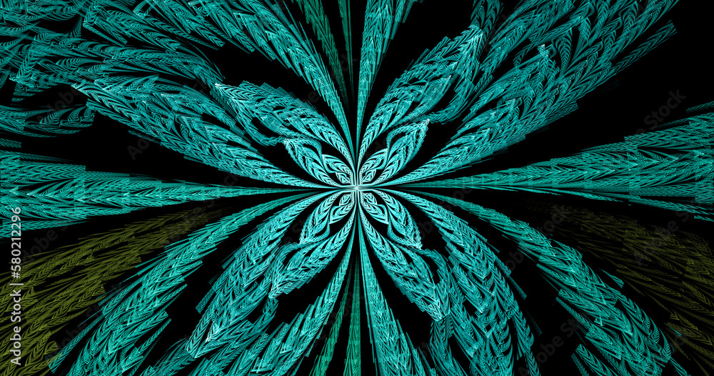 Poster computer generated image for elegant background or high tech design