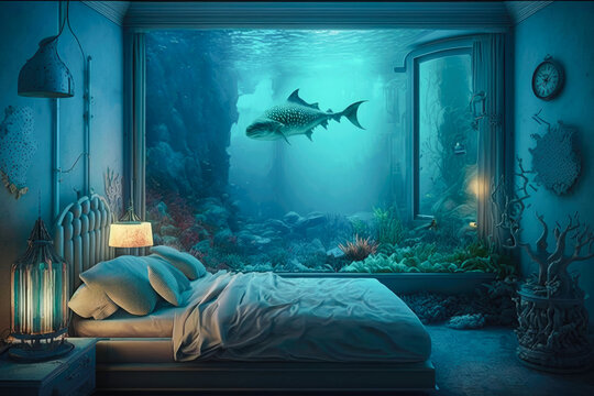 Underwater Room Images – Browse 10,770 Stock Photos, Vectors, and Video