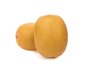 kiwi fruit isolated on white background.