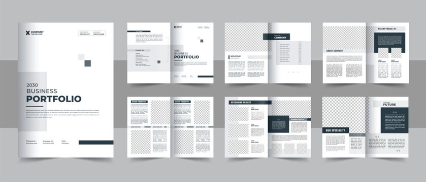 Architecture portfolio interior portfolio design portfolio template, Architecture and interior portfolio layout design, a4 standard size print ready brochure template