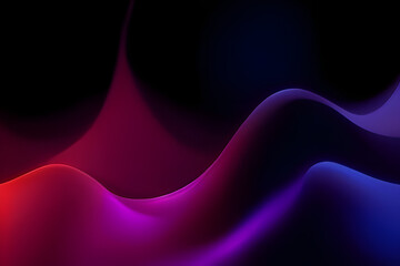 Abstract smooth  gradient render waves render texture design element for banner, background, wallpaper, websites , posters