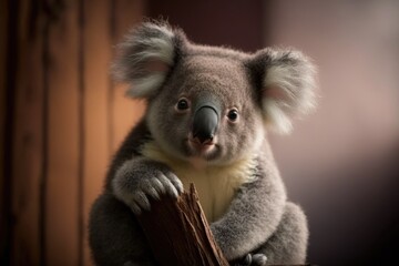 A cute koala. Generative AI