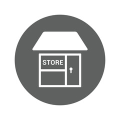 Store icon. Simple vector graphics.