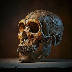 Impresionante imagen de la prehistoria para utilizar como fondo de escritorio, lienzo, puzle, en tus estudios... © JUANRAMON