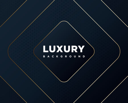 Luxury Background with Golden Rounded Strock