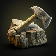 Impresionante imagen de la prehistoria para utilizar como fondo de escritorio, lienzo, puzle, en tus estudios... © JUANRAMON