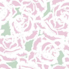 Abstract Rose Floral Seamless Pattern Design