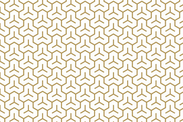 毘沙門亀甲のシームレスな透過パターン。和柄のイラスト。