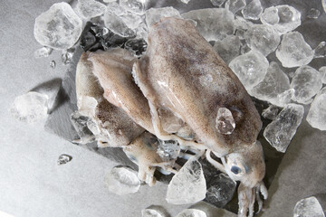 Today's dinner menu is squid