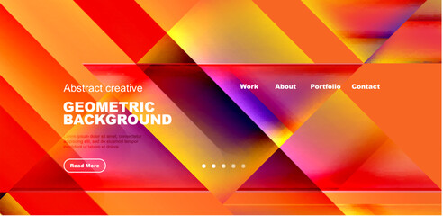 Dynamic bright lines abstract background, stripes with fluid colors, liquid gradients. Vector Illustration For Wallpaper, Banner, Background, Card, Book Illustration, landing page