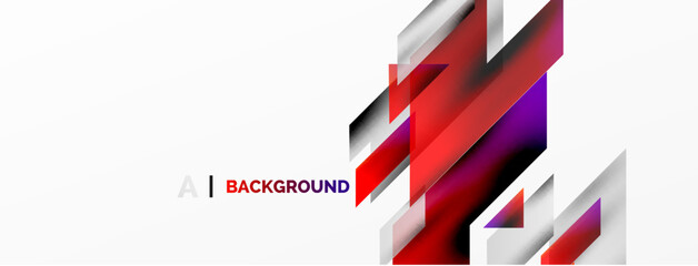 Modern trendy minimalist abstract background. Geometric pattern design, 3d and shadow effects. Vector Illustration