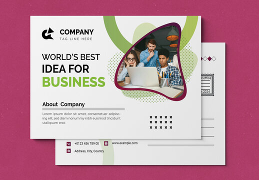 Business Postcard Design Template