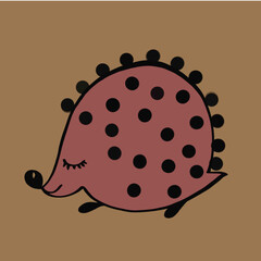 hedgehog,forest prickly inhabitant,animal with needles in the forest eats beetles,worms,gray prickly hedgehog,pink hedgehog,blue hedgehog,sleeping print