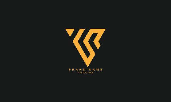 YCNR, YUNR, YCR, YUR, Abstract initial monogram letter alphabet logo design