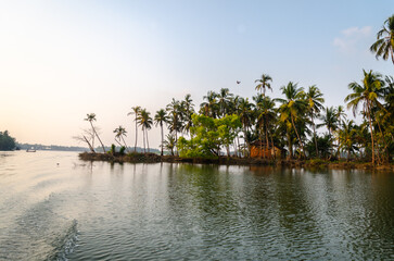 Backwaters of Kemmanu delta