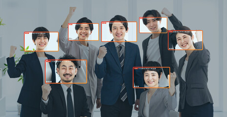 個人認証システム　顔認識