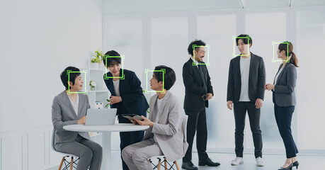 個人認証システム　顔認識