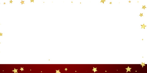Magic stars vector overlay.  Gold stars scattered