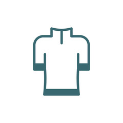 kurta icon. Filled kurta icon from islamic and ramadan collection. Glyph vector isolated on white background. Editable kurtasymbol can be used web and mobile