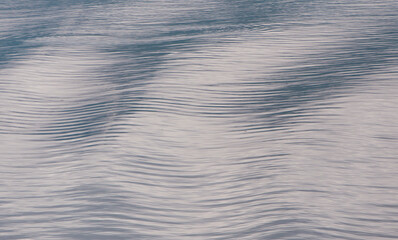 High angle view of waves in lake