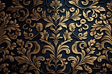 vintage flower ornament background