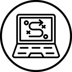Vector Design Digital Strategy Icon Style