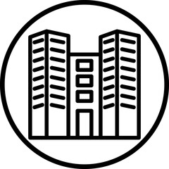 Vector Design Office Building Icon Style