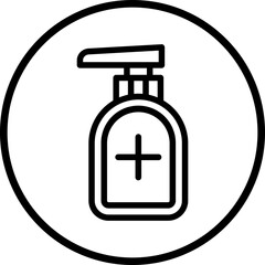 Vector Design Hand Sanitizer Icon Style