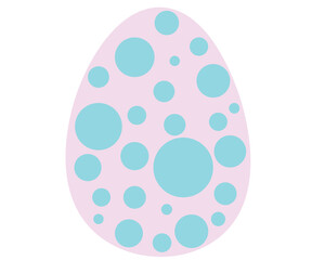 easter egg with a ribbon