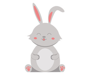 Obraz premium easter bunny with a background