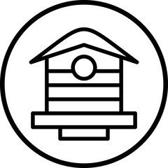 Vector Design Bird House Icon Style