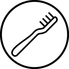 Vector Design Tooth Brushes Icon Style
