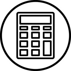 Vector Design Calculator Icon Style