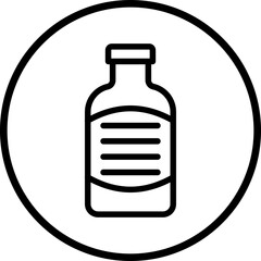 Vector Design Syrup Icon Style