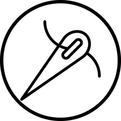 Vector Design Needle Icon Style