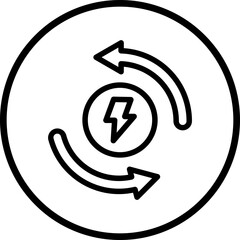 Vector Design Energy Icon Style