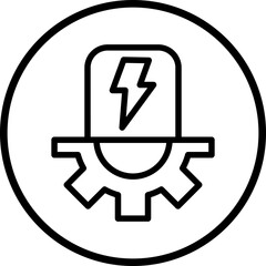 Vector Design Energy System Icon Style