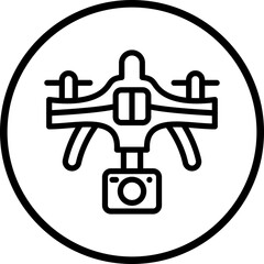 Vector Design Drone Icon Style