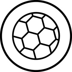 Obraz premium Vector Design Football Icon Style