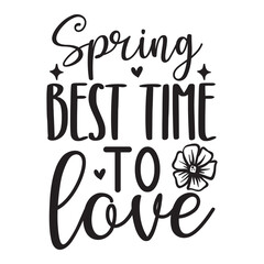 Spring best time to love