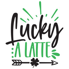 Lucky a latte