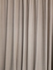 Fototapeta premium Beige abstract blank curtains background