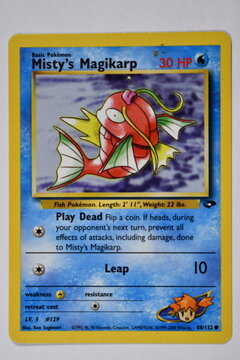 Pokemon Trading Card, Magikarp.