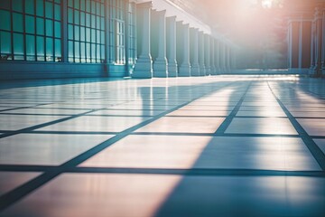 corridor in a building